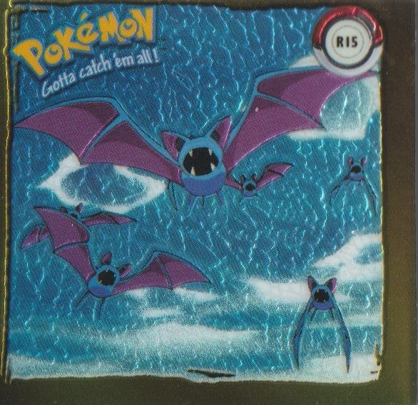 Pokemon Action Flipz Series One, Original, R 15 Zubat