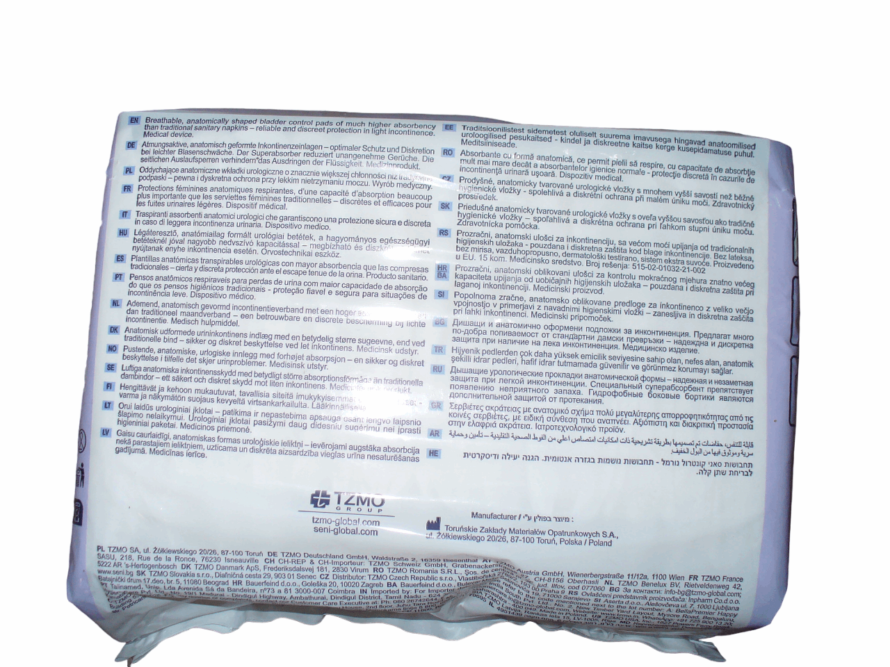 Seni Control (1 x 1 Packung) Inkontinenzeinlage Inkontinenzhilfe Inkontinenzwindel