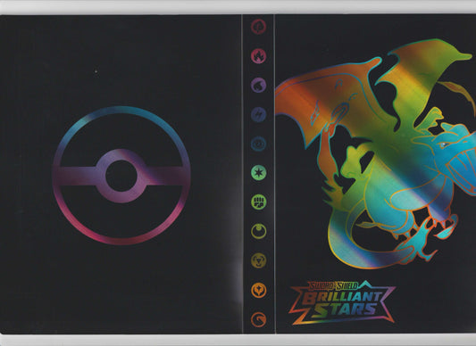Pokemon Sammelalbum für 240 Karten Portfolio 4-Pocket Sammelkarten Heft Ordner(Glurak # 3) - Kartenaufbewahrung