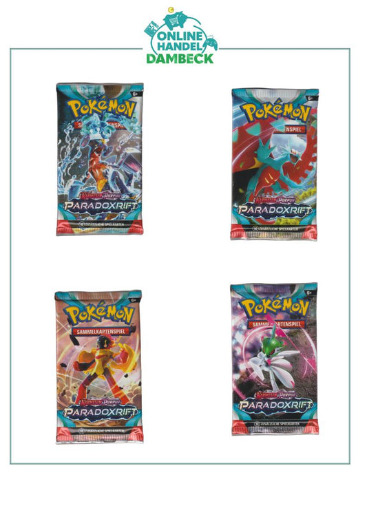 Pokemon Karten De Karmesin & Purpur Paradoxrift, Booster Pack