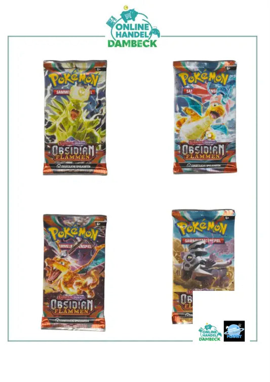 DE Karmesin & Purpur – Obsidianflammen Booster Pack - Pokemonkarten