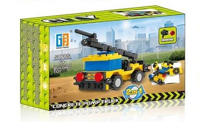 City Construktion Steckbausteine, Pumpenwagen (Pump Truck)