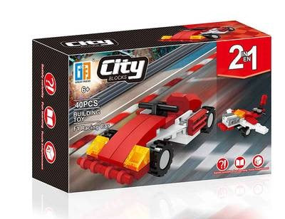 City Construktion Steckbausteine, F 1 Racing Car