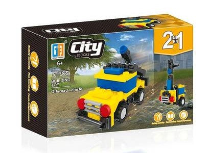 City Construktion Steckbausteine, Off Road Truck